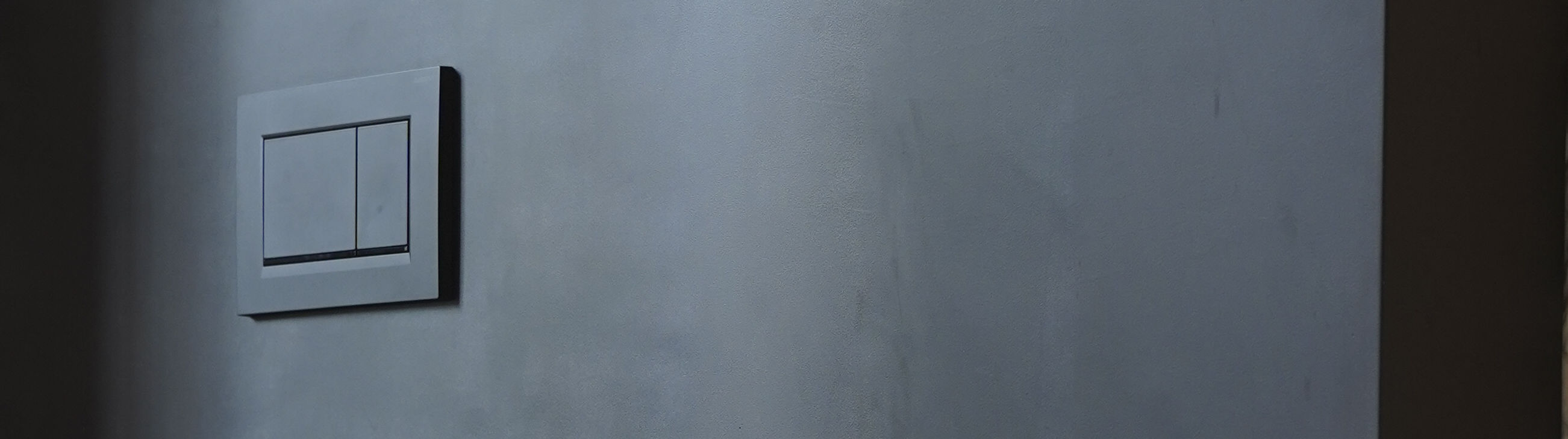 Mur technique encastré en GFRC